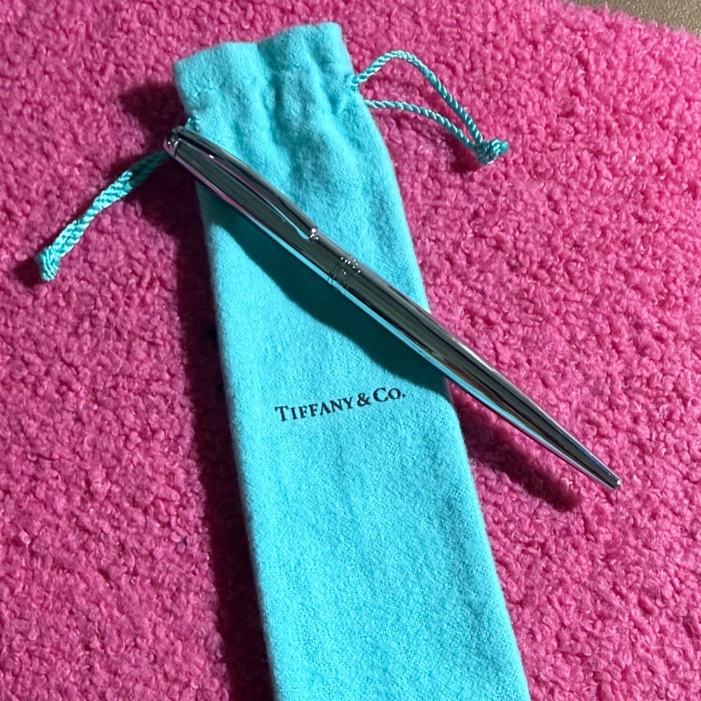 Tiffany & Co Sterling Silver Tiffany T Ballpoint Pen